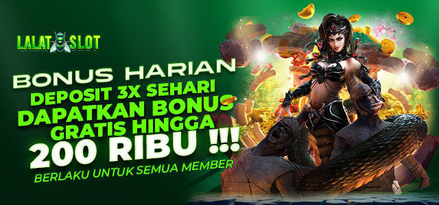 EVENT HARIAN DEPOSIT 3 X SEHARI