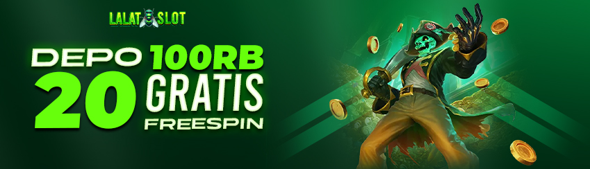 DEPO 100 BONUS  20 FREESPIN