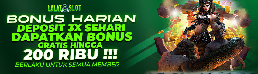 EVENT HARIAN DEPOSIT 3 X SEHARI